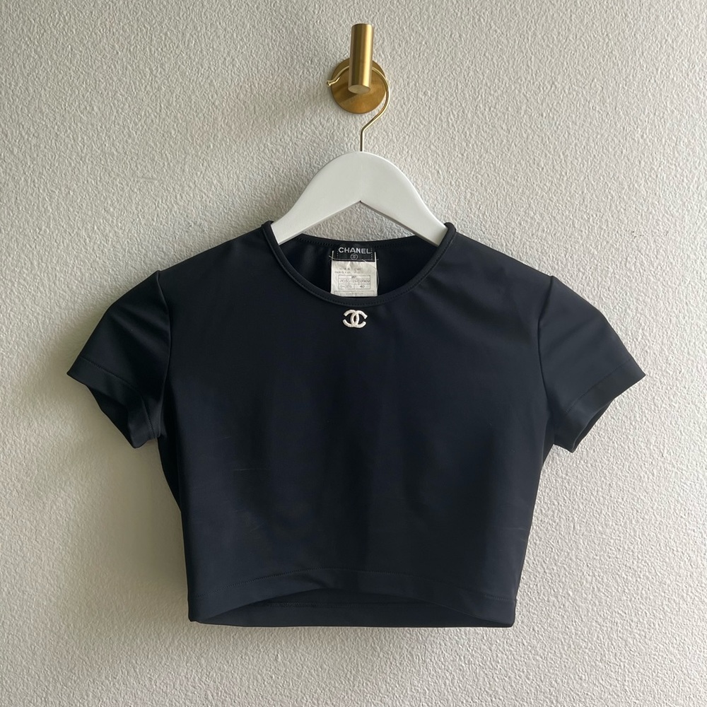 ❌SOLD❌Vintage Chanel Crop Top - Picture 1 of 8